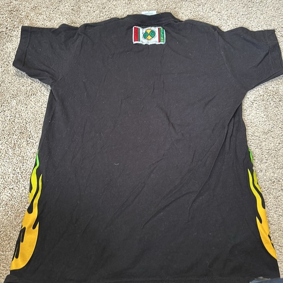 Cross Colours Billie Eilish Ya Dig Flame Tee T-Shirt Black Size S - Picture 6 of 6